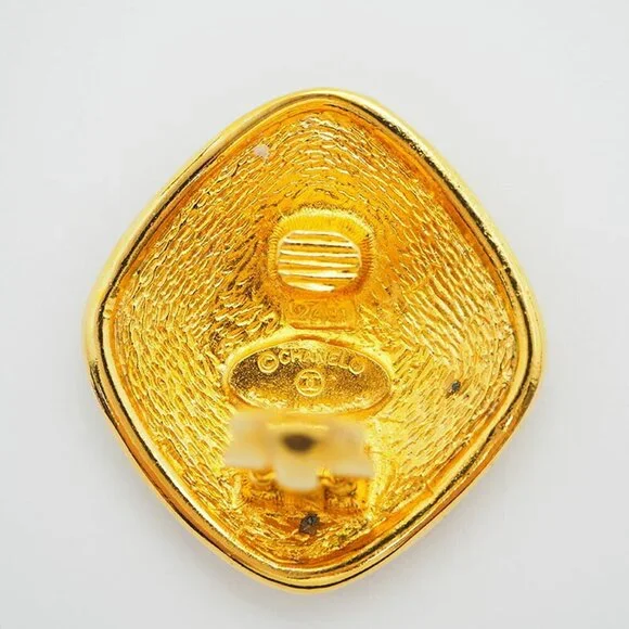 CHANEL Gold Earrings
